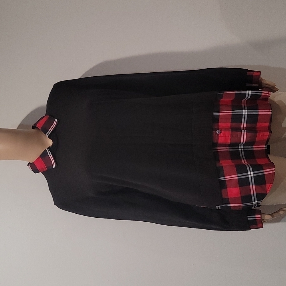 Foxcroft Grant Layered Sweater womens size L